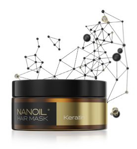 Nanoil keratin hair masks