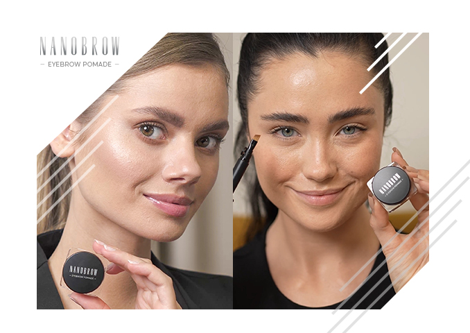 nanobrow brow styling pomade 