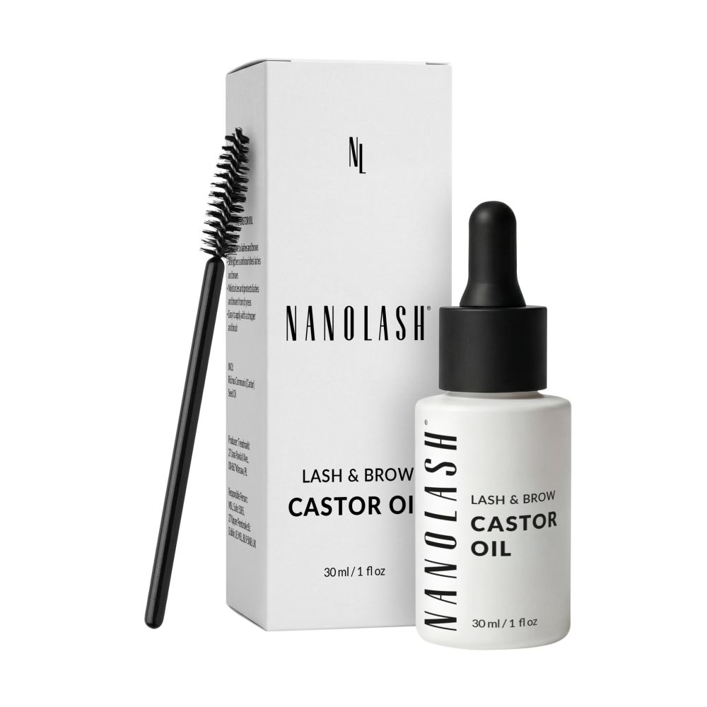 eyelashes castor oil nanolash
